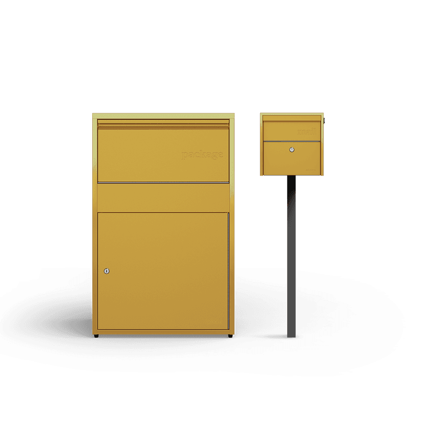 Package Box Small + Post Mount Small